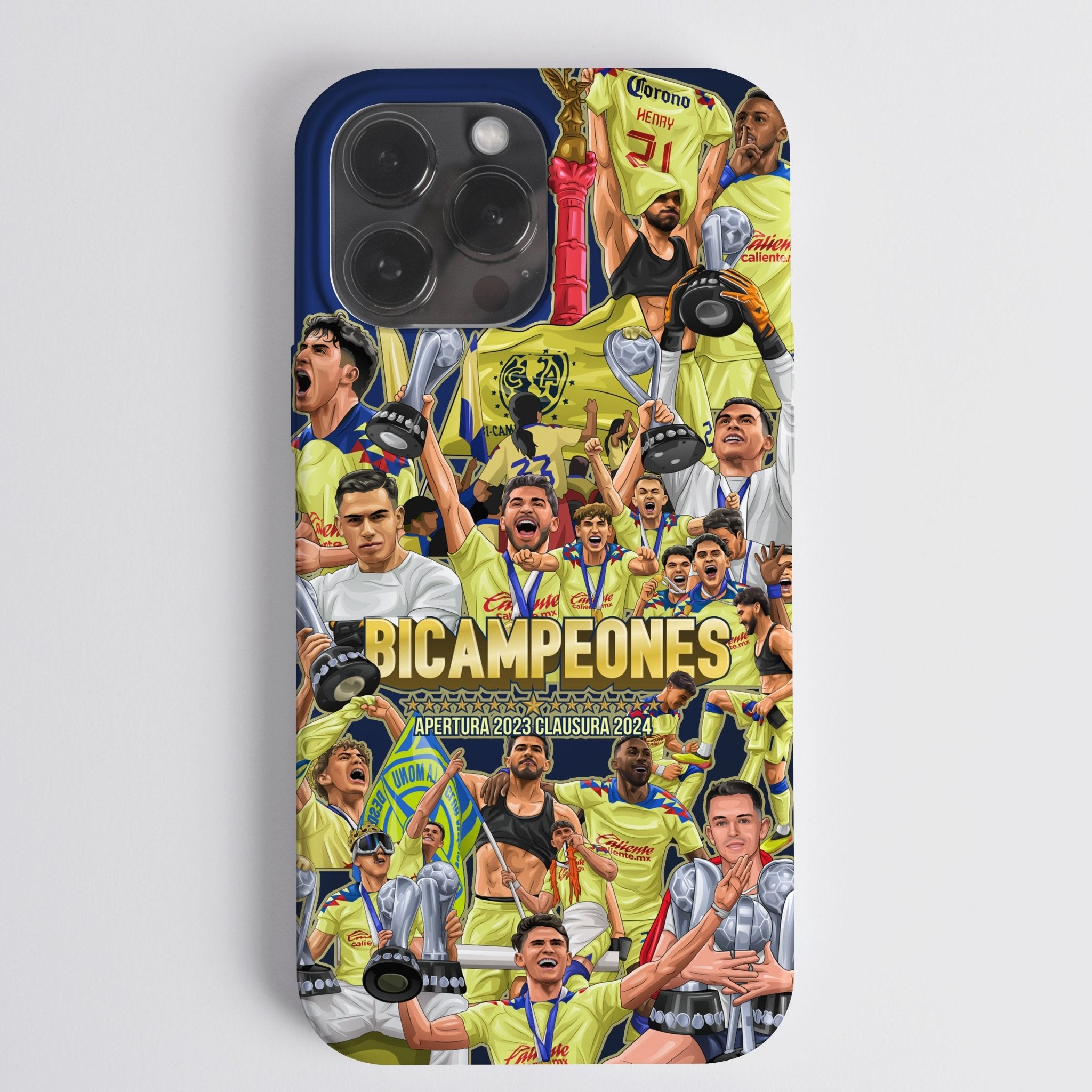 Bicampeones AP23-CL24 - Collage - Arena Cases