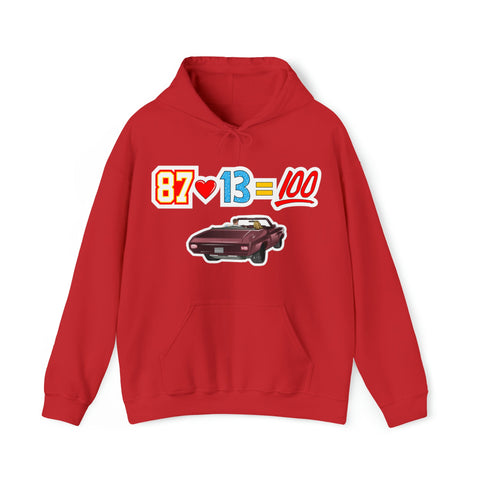 87 + 13 = 100 (Hoodie) - Arena Cases