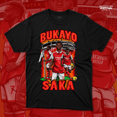 Bukayo Saka - Arena T-Shirts - Arena Cases