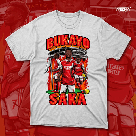 Bukayo Saka - Arena T-Shirts - Arena Cases