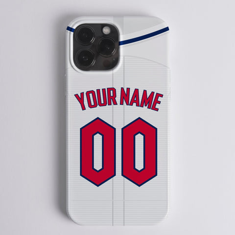Cleveland White Home - Baseball Colors 23 - Arena Cases