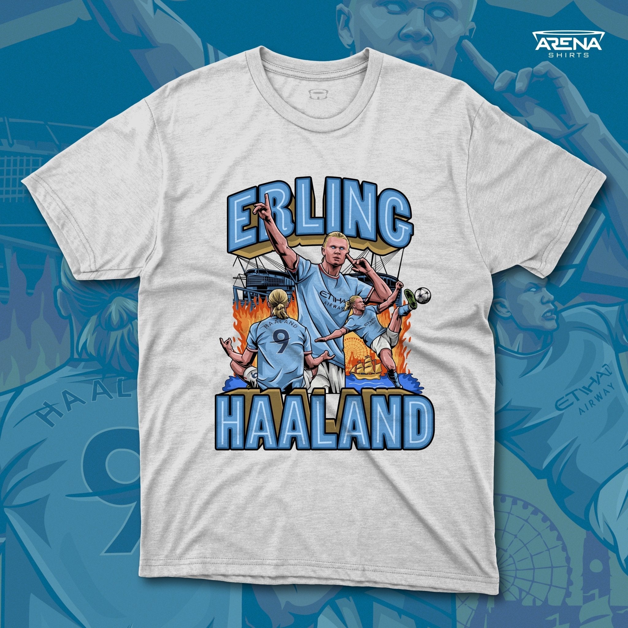 Erling Haaland - Arena T-Shirts - Arena Cases