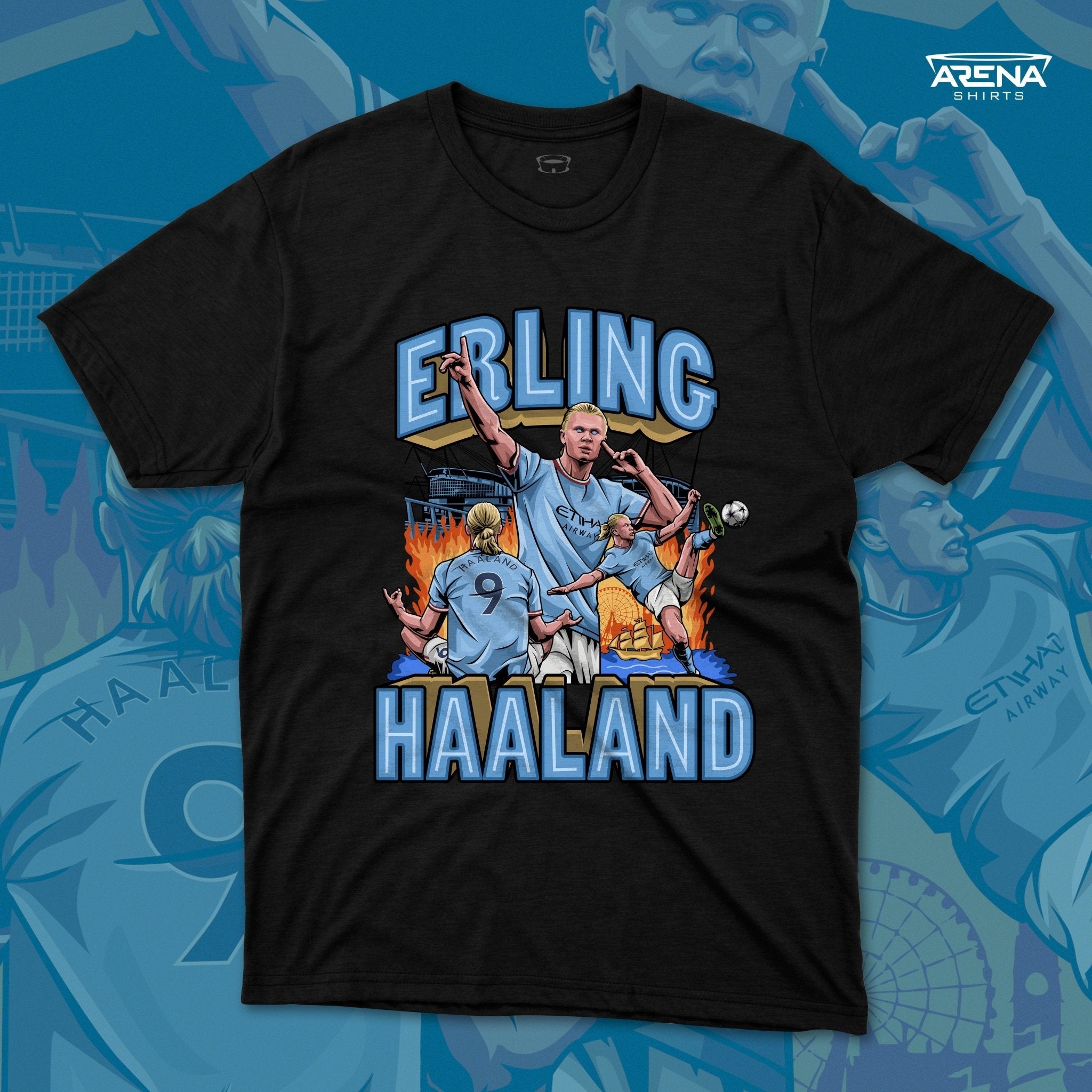 Erling Haaland - Arena T-Shirts - Arena Cases