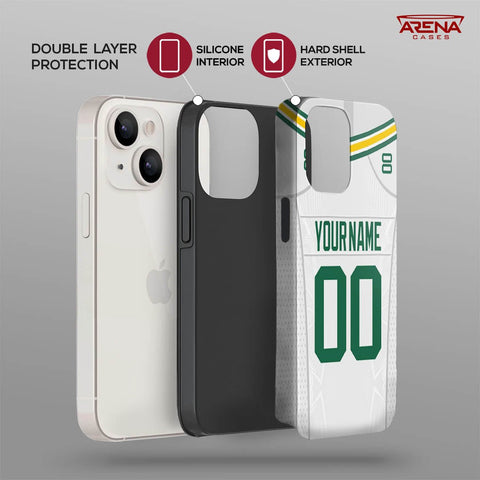 Green Bay White - Football Colors 23 - Arena Cases