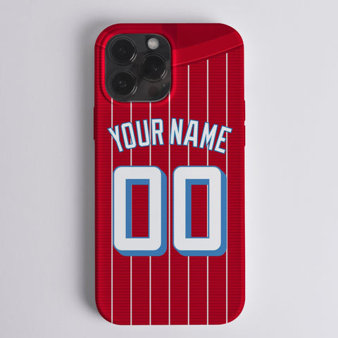Miami Red City - Baseball Colors 23 - Arena Cases