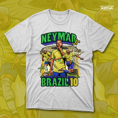 Neymar Jr Brazil 10 - Arena T-Shirts - Arena Cases