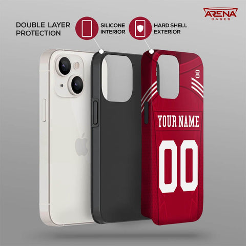 San Francisco Red - Football Colors 23 - Arena Cases