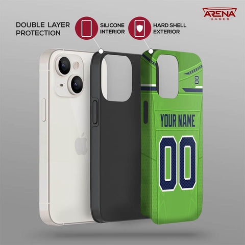 Seattle Green - Football Colors 23 - Arena Cases