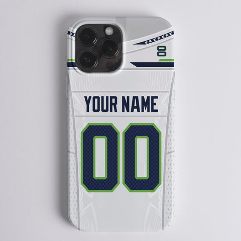 Seattle White - Football Colors 23 - Arena Cases