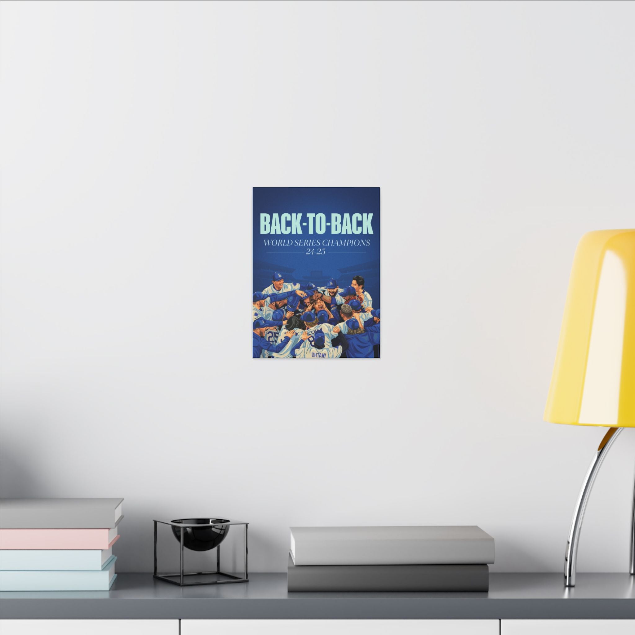 Back-to-Back World Series Champions - Arena Canvas Print