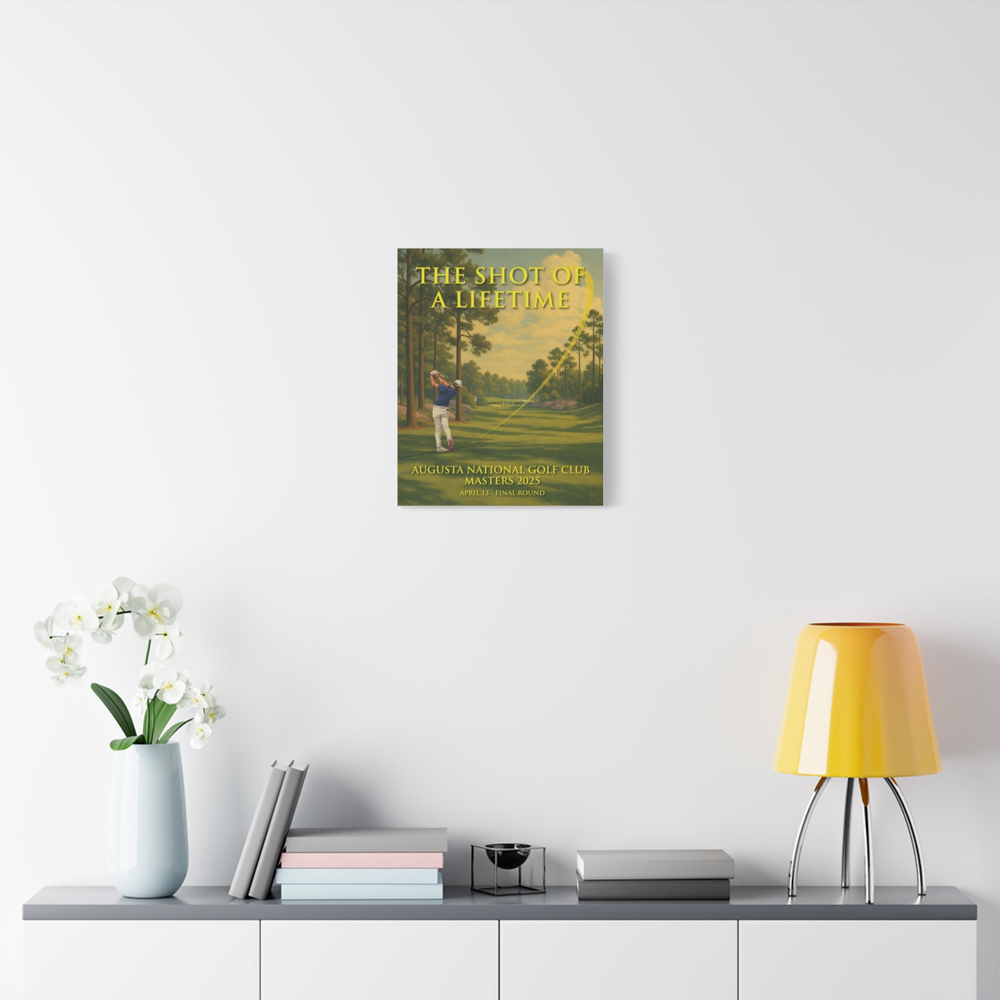 'The Shot Of A Lifetime' - Golf Wall Art Canvas