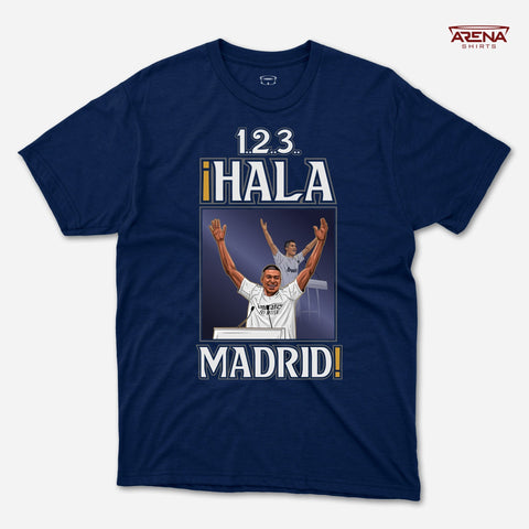 1..2..3 ¡Hala Madrid! - Arena T - Shirts (U.S) - Arena Cases