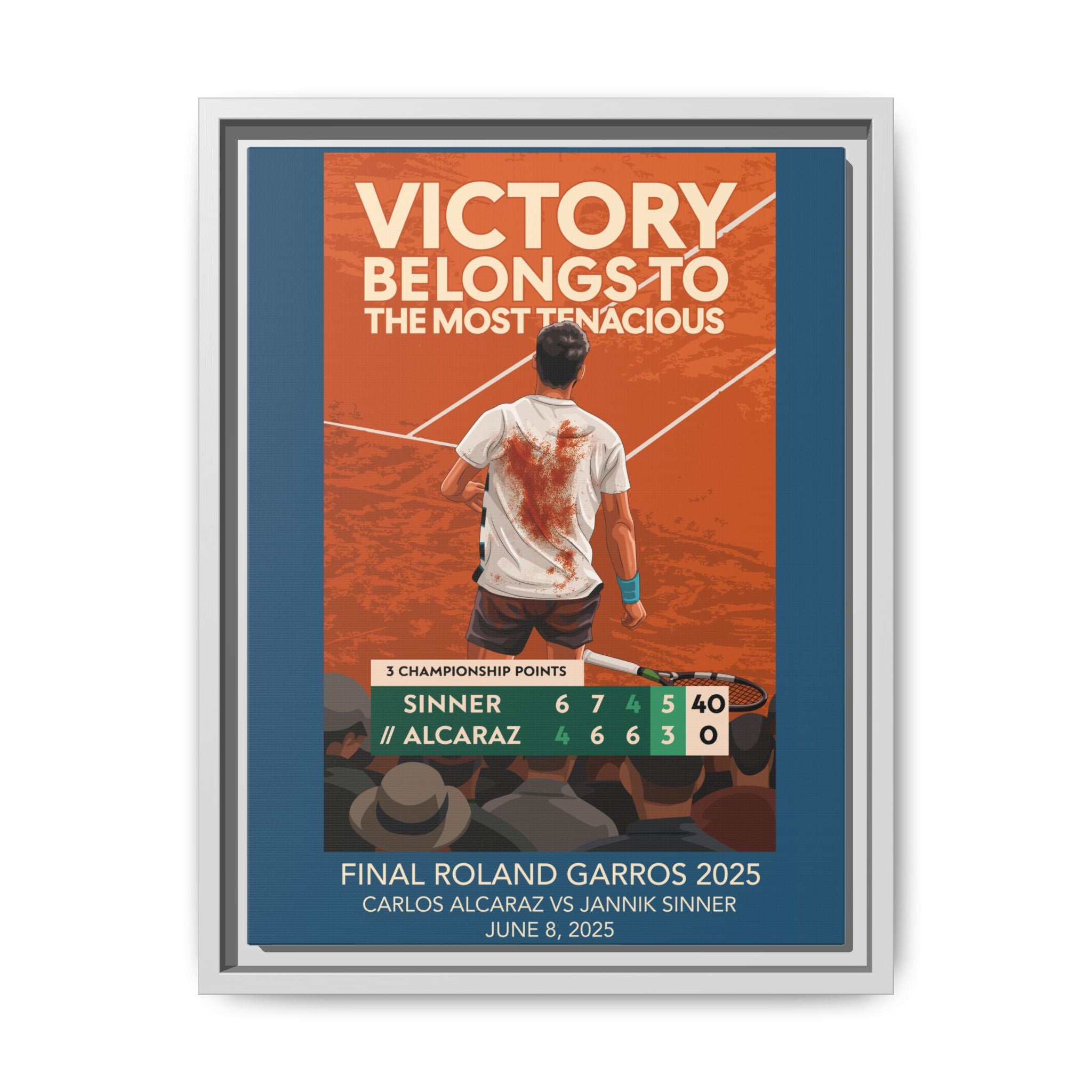 Victory Belongs Canvas Art |