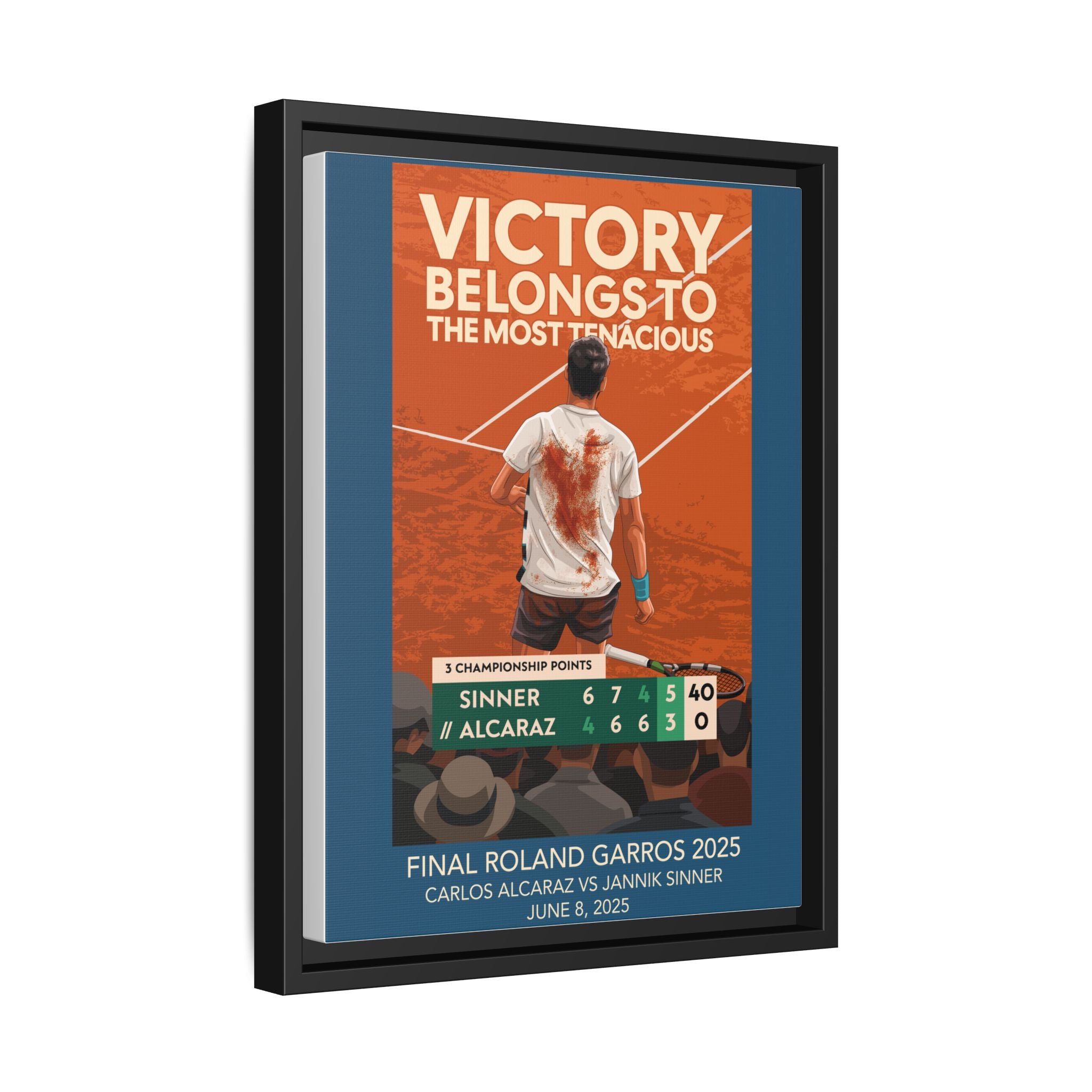 Victory Belongs Canvas Art |