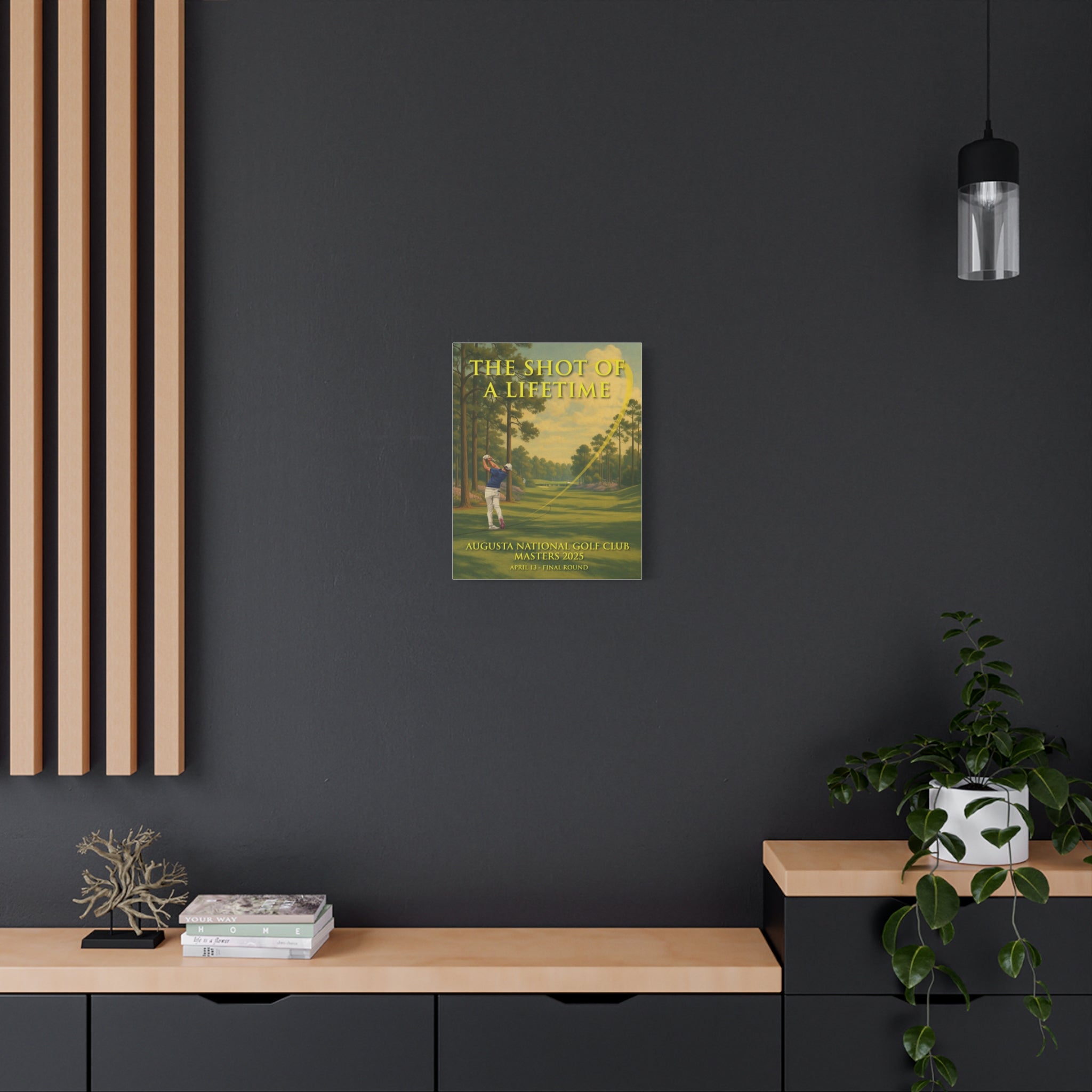 'The Shot Of A Lifetime' - Golf Wall Art Canvas