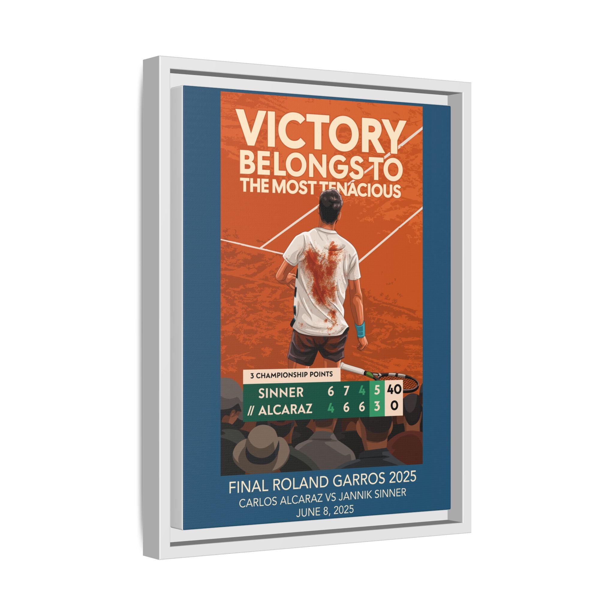 Victory Belongs Canvas Art |