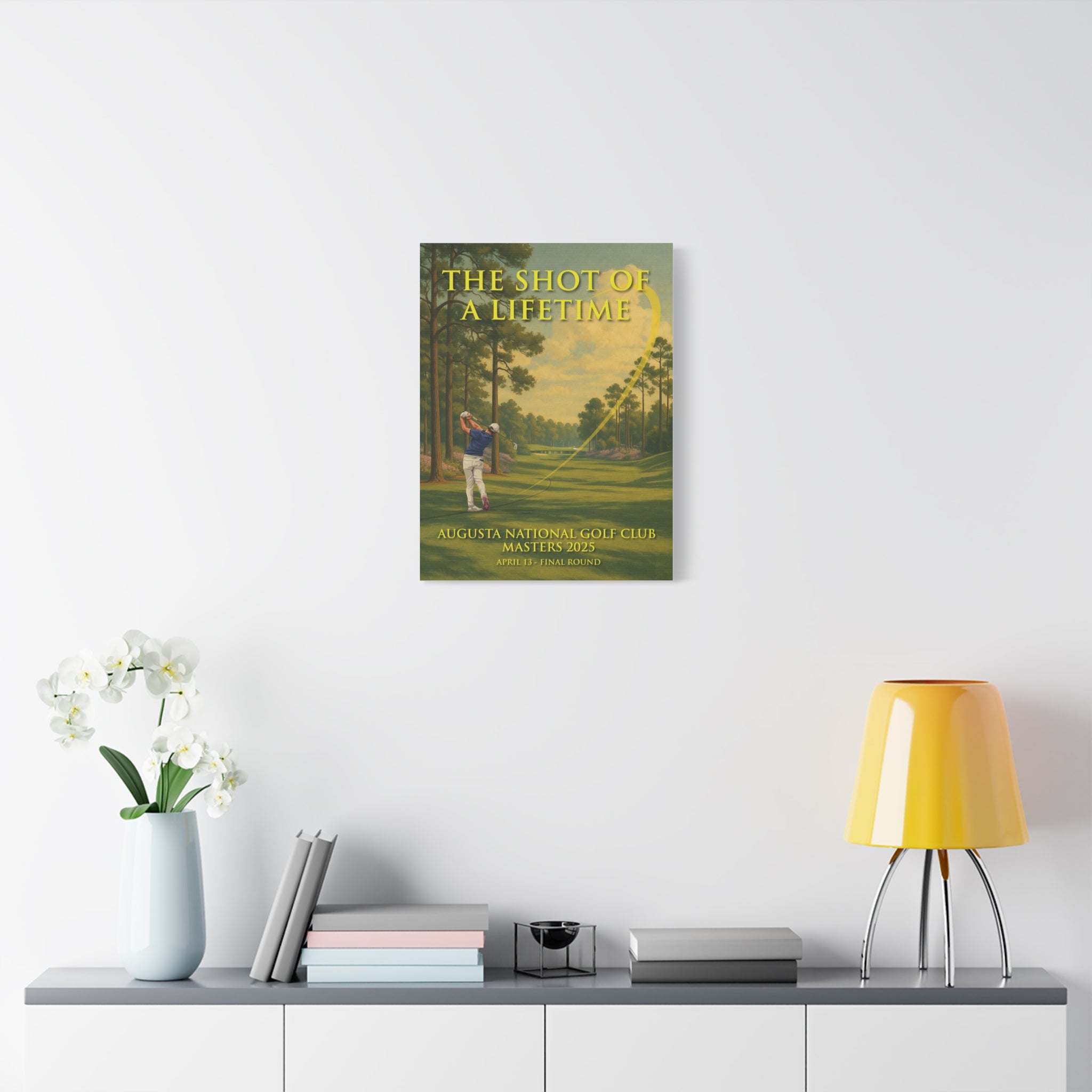 'The Shot Of A Lifetime' - Golf Wall Art Canvas