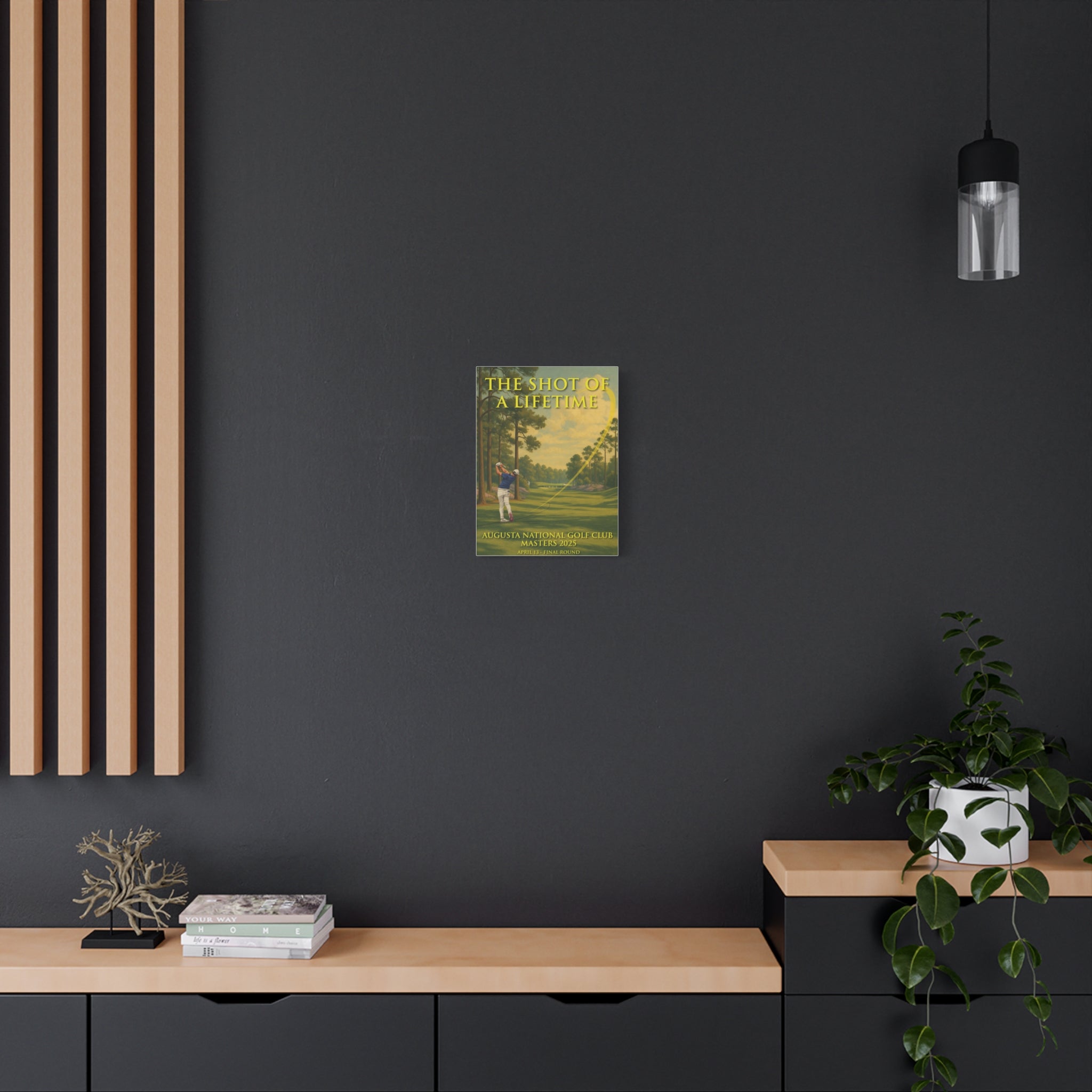 'The Shot Of A Lifetime' - Golf Wall Art Canvas