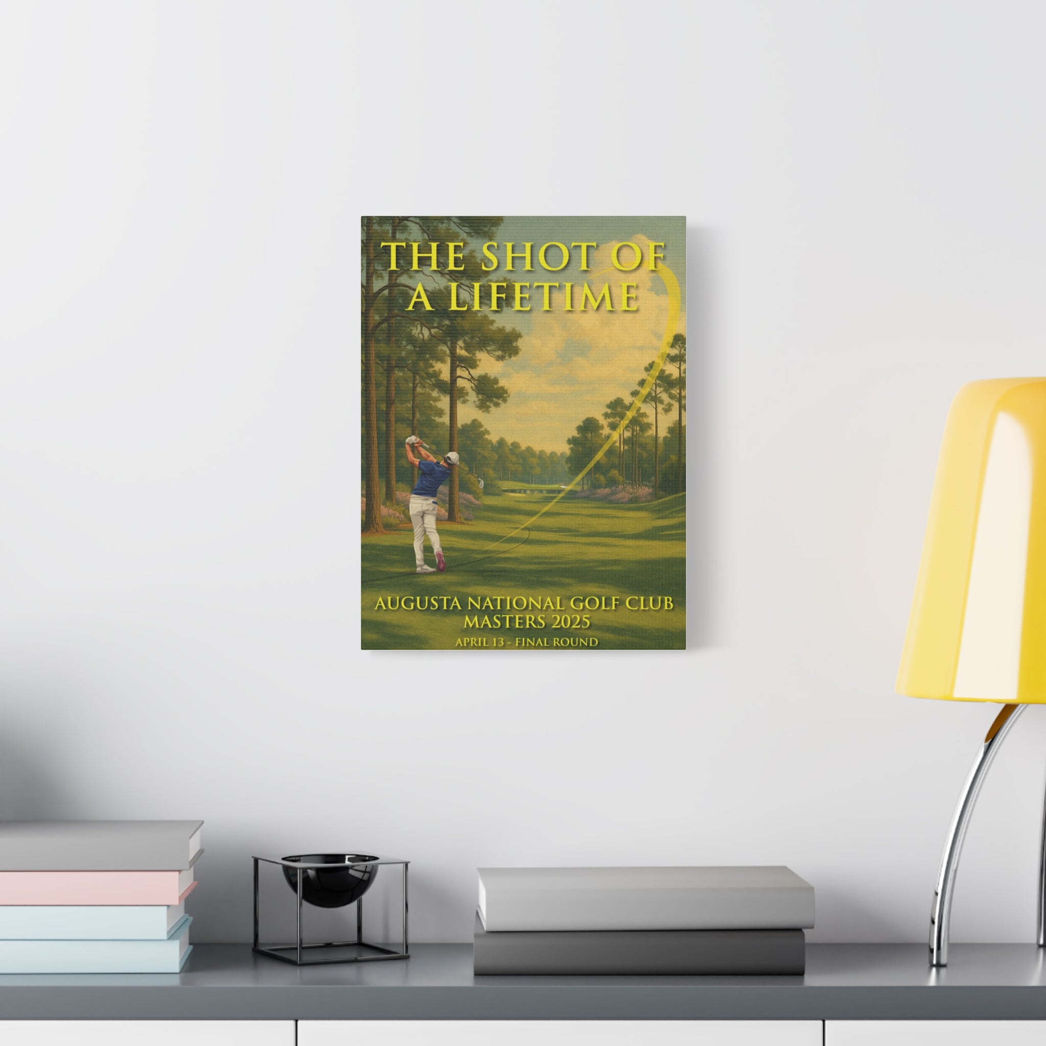 'The Shot Of A Lifetime' - Golf Wall Art Canvas