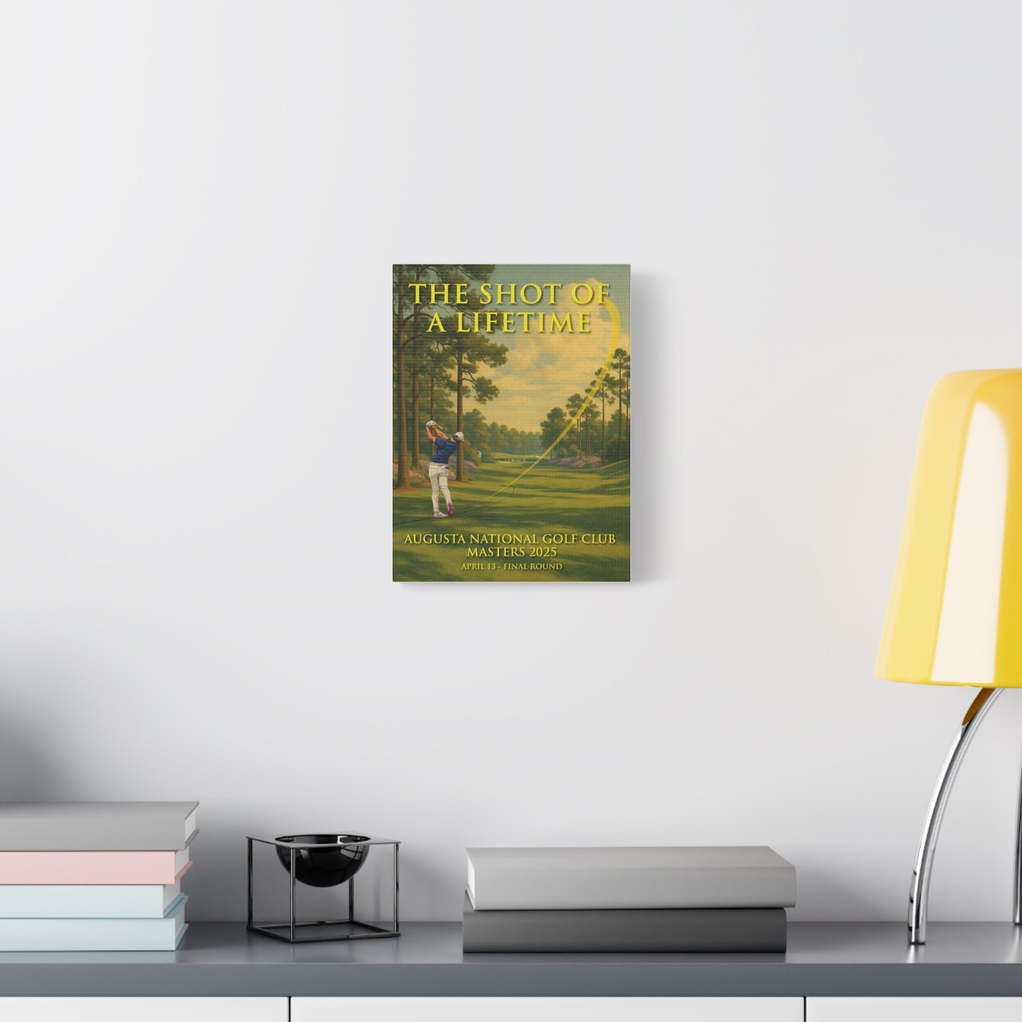 'The Shot Of A Lifetime' - Golf Wall Art Canvas