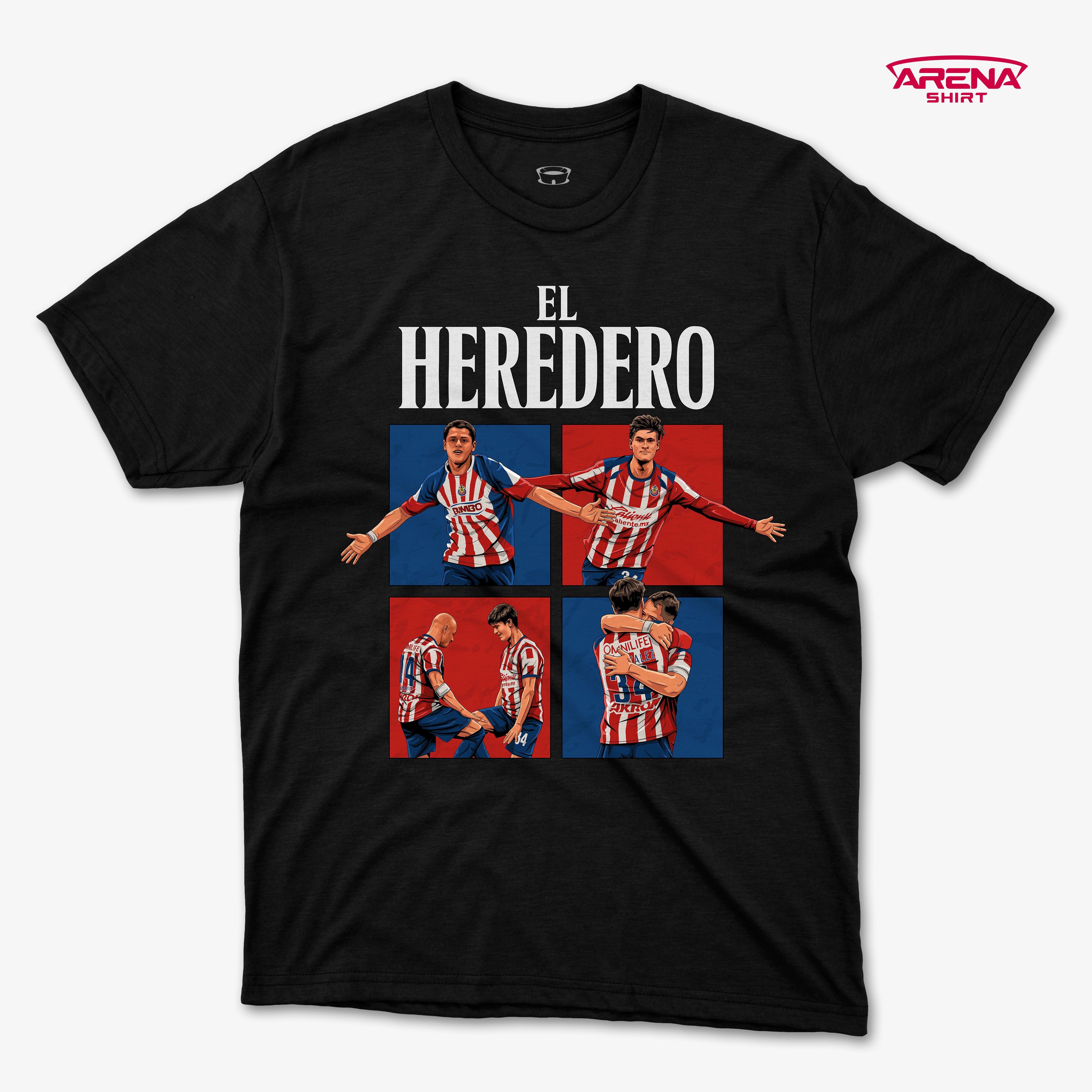 El Heredero —Arena T-Shirts