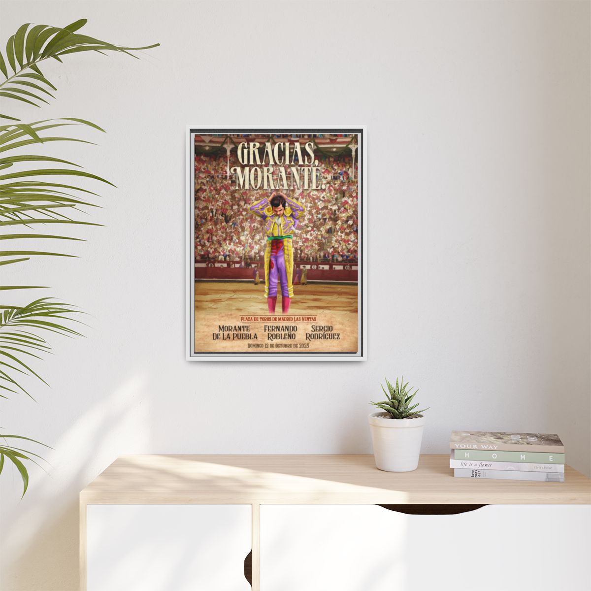 Gracias, Morante - Canvas con Marco (Envíos a España y México)