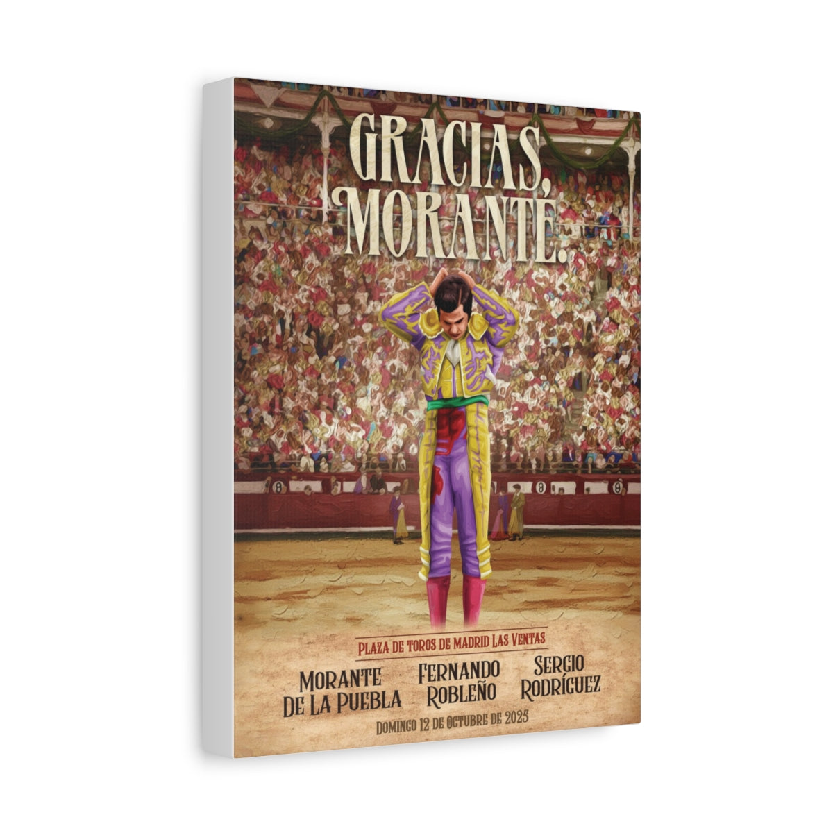 Gracias, Morante - Canvas (Envíos a España y México)