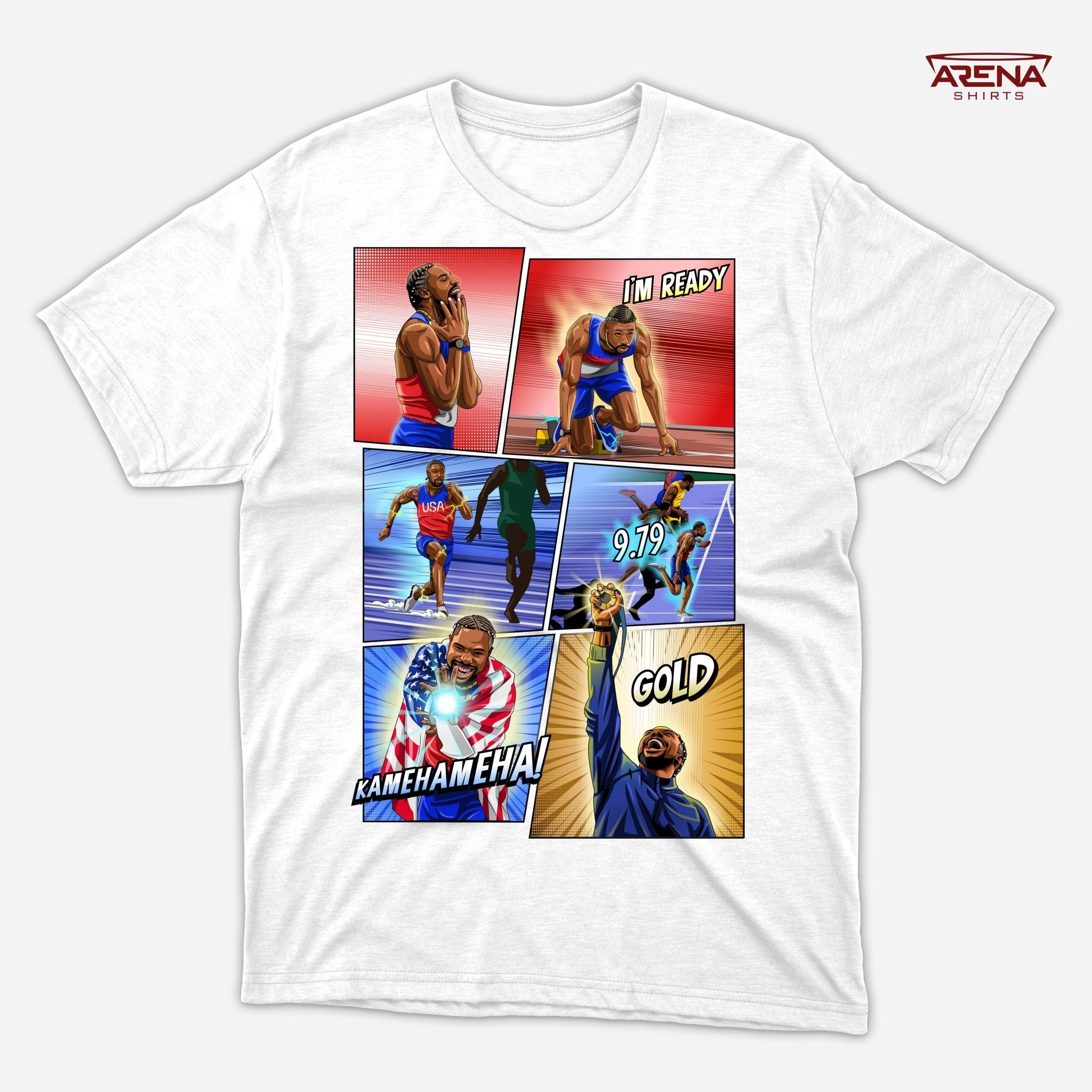 Lyles 100m Gold | Arena T - Shirts - Arena Cases