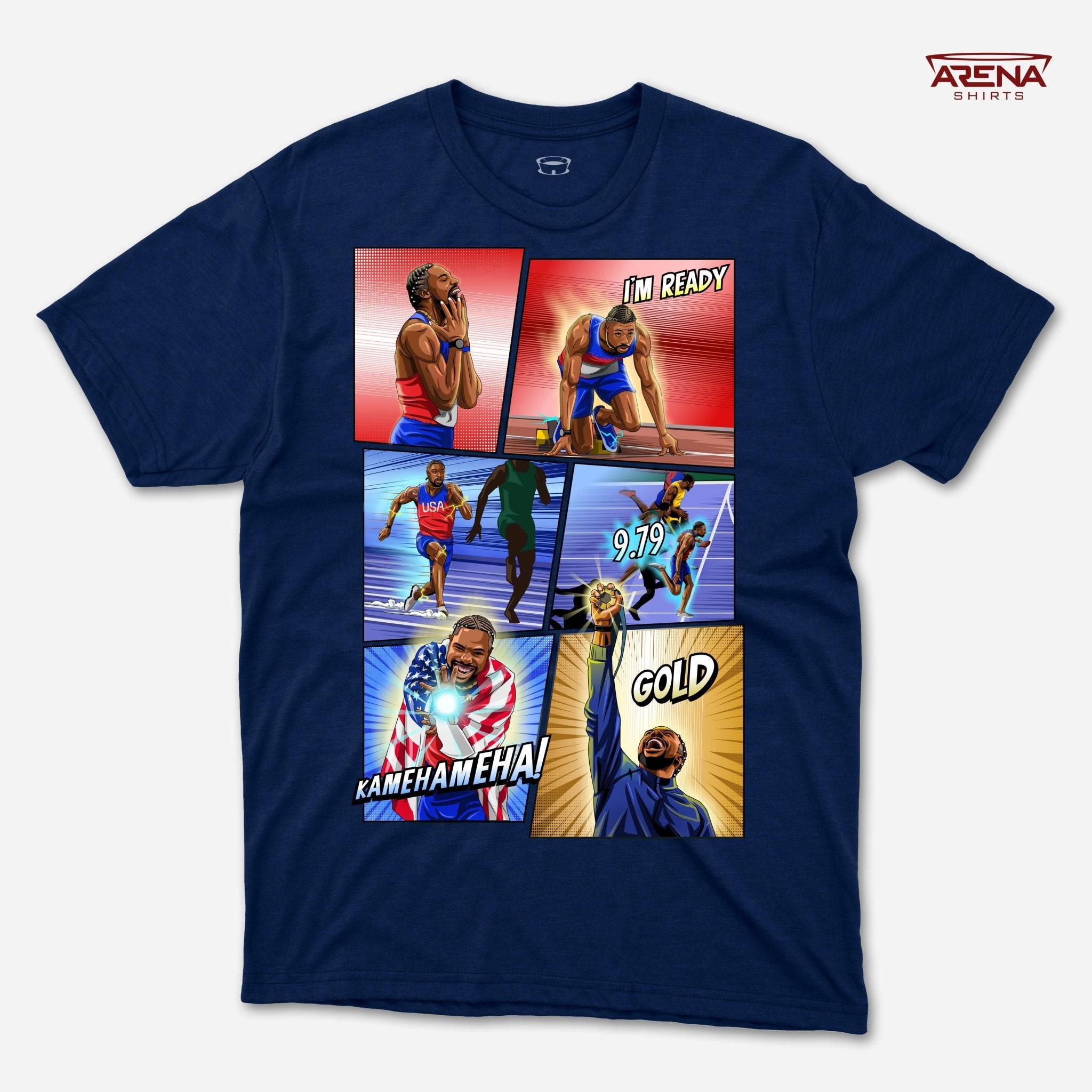 Lyles 100m Gold | Arena T - Shirts - Arena Cases
