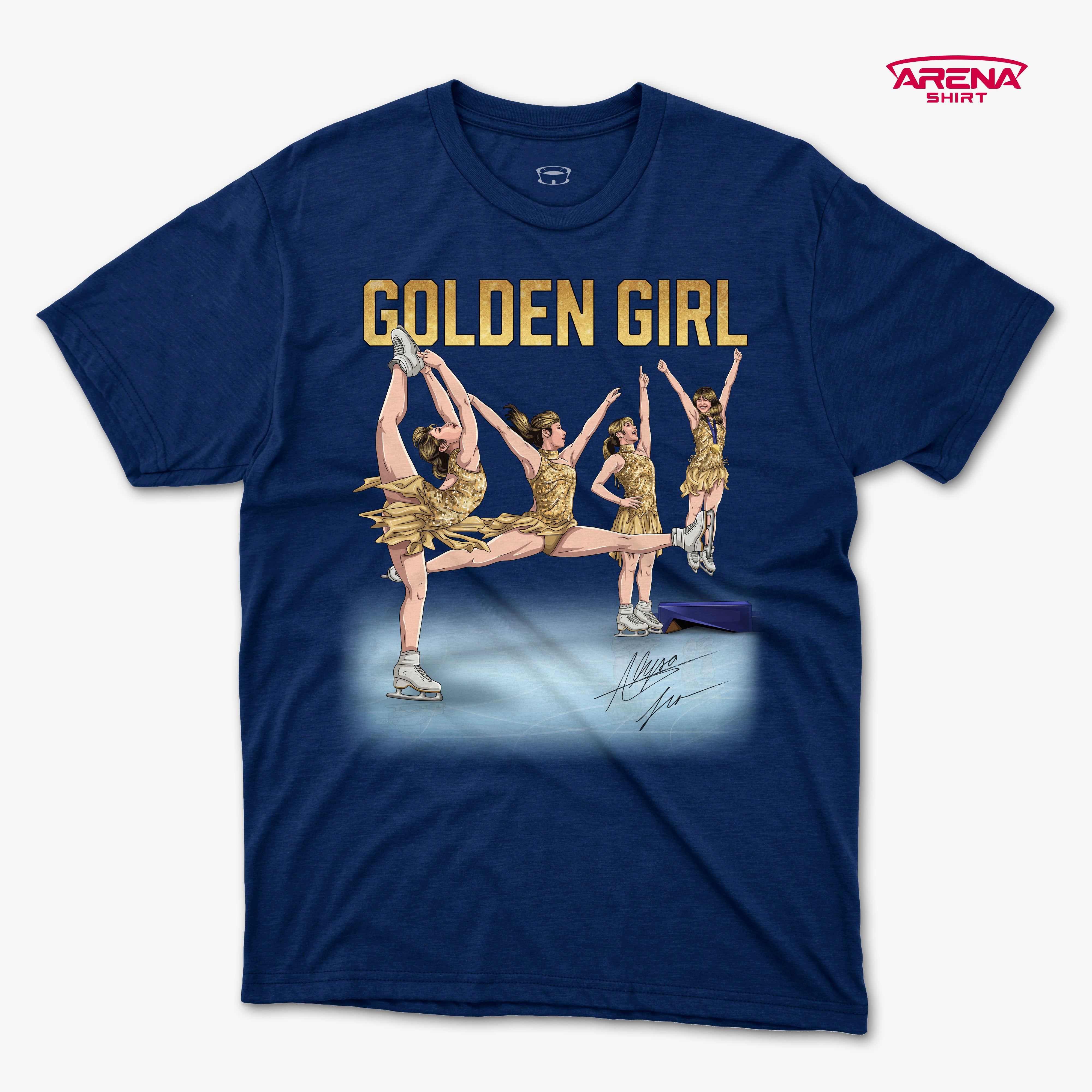 Golden Girl Youth Tee — Arena T- Shirts