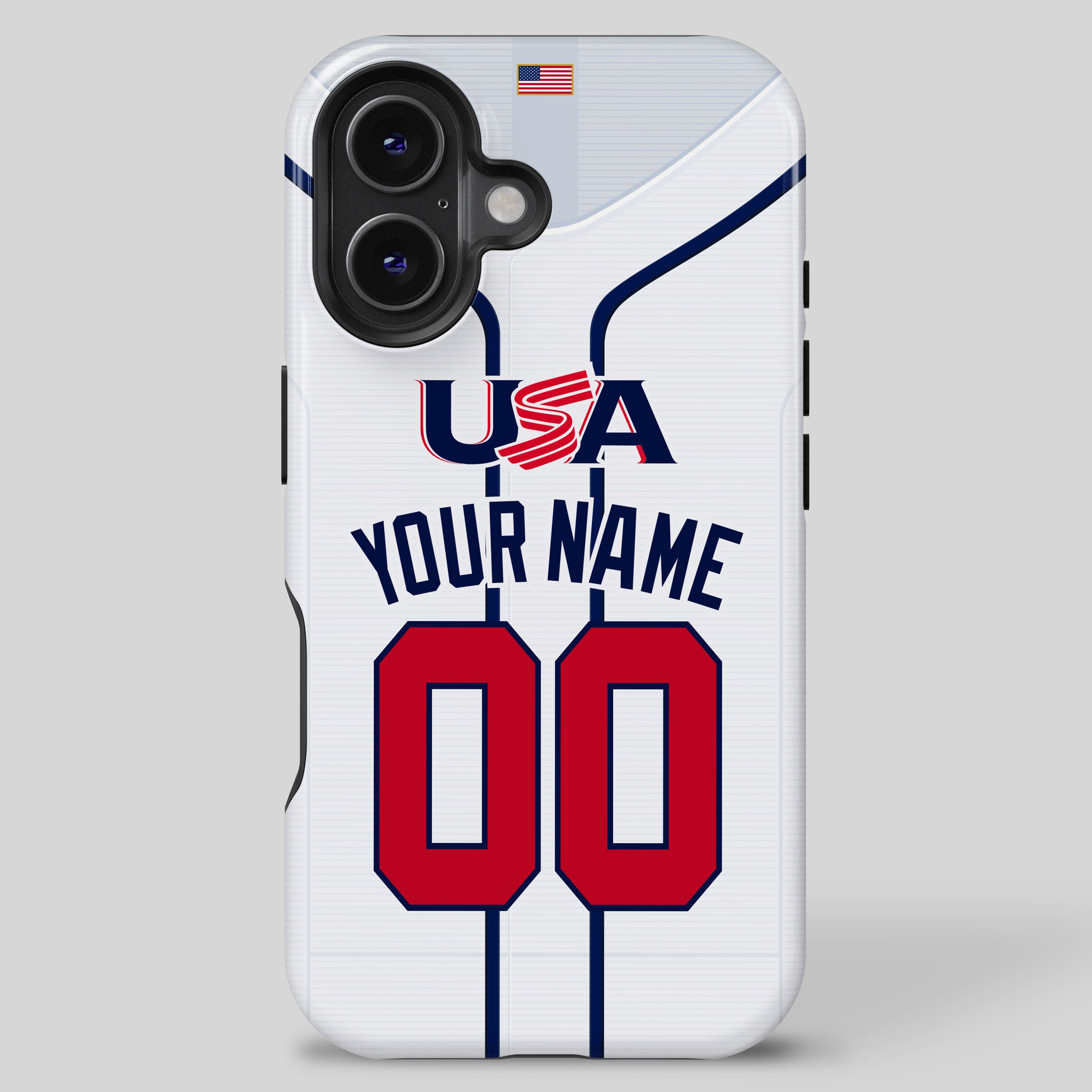 USA White - WCB Baseball Colors 26