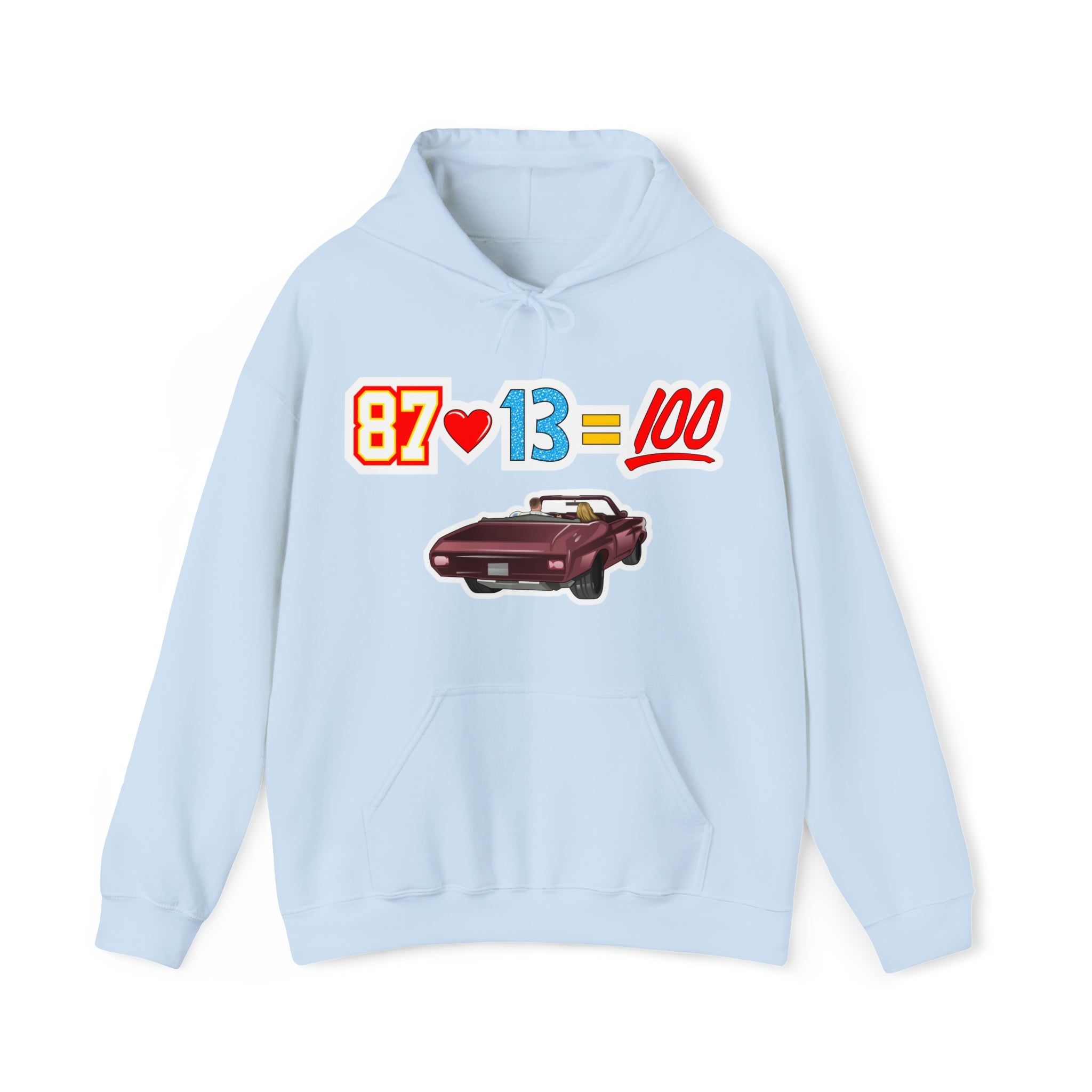 87 + 13 = 100 (Hoodie) - Arena Cases