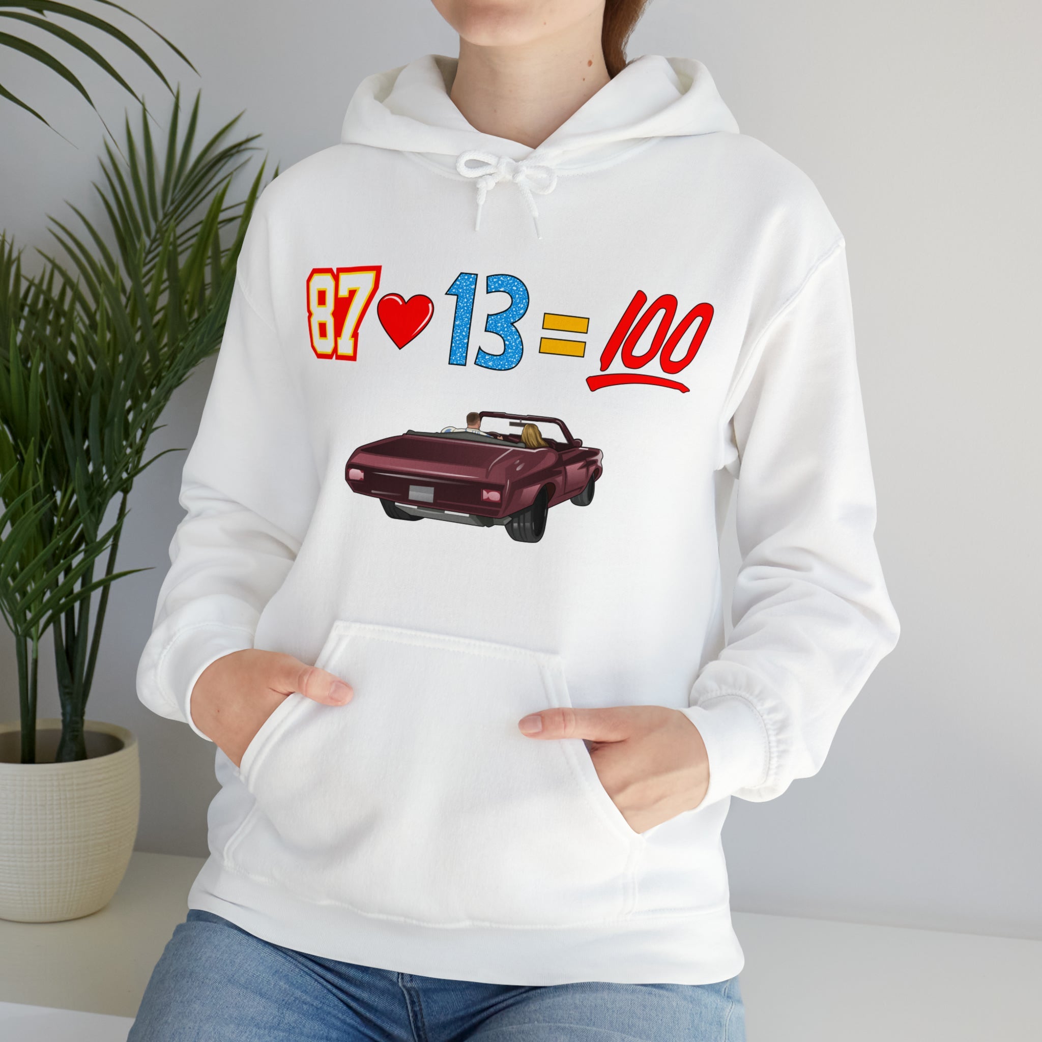 87 + 13 = 100 (Hoodie) - Arena Cases