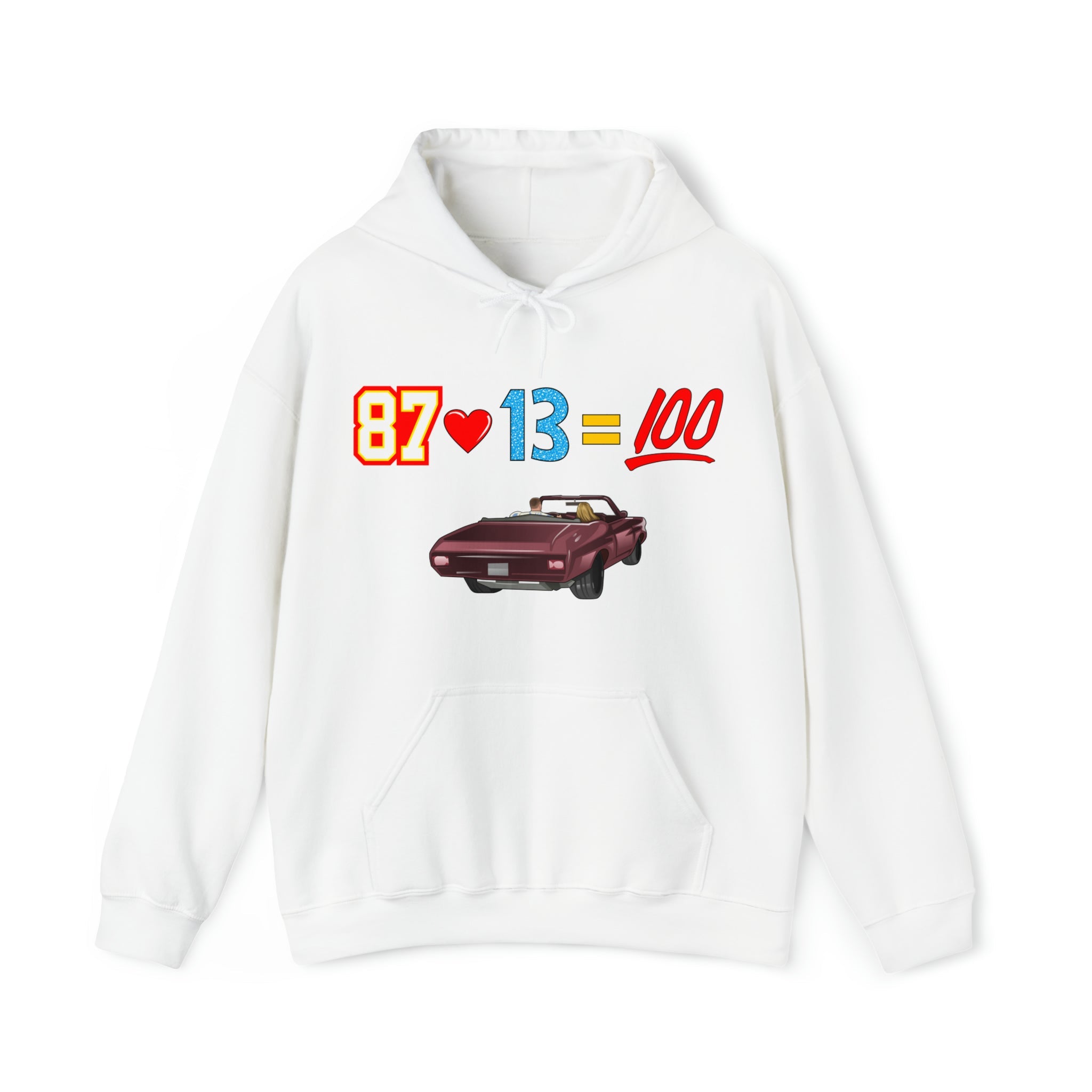 87 + 13 = 100 (Hoodie) - Arena Cases