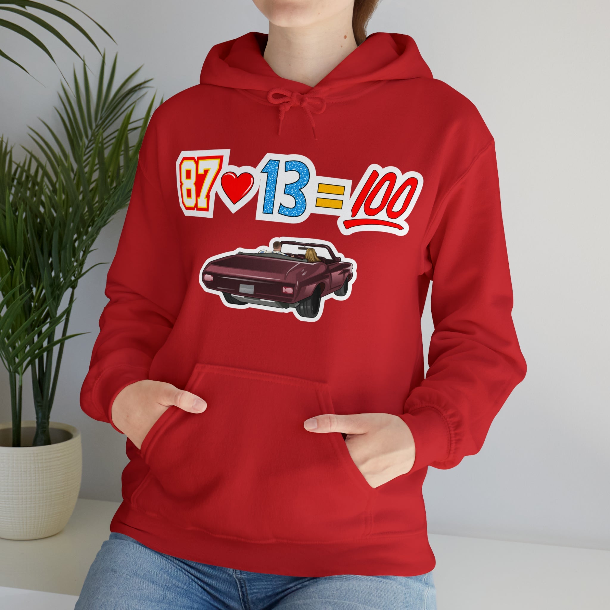 87 + 13 = 100 (Hoodie) - Arena Cases