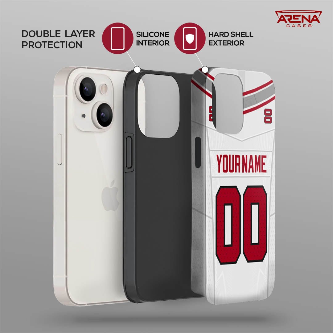 Arizona White - Football Colors 23 - Arena Cases