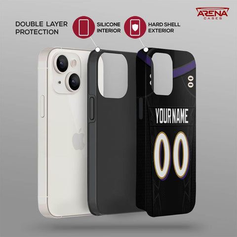 Baltimore Black - Football Colors 23 - Arena Cases