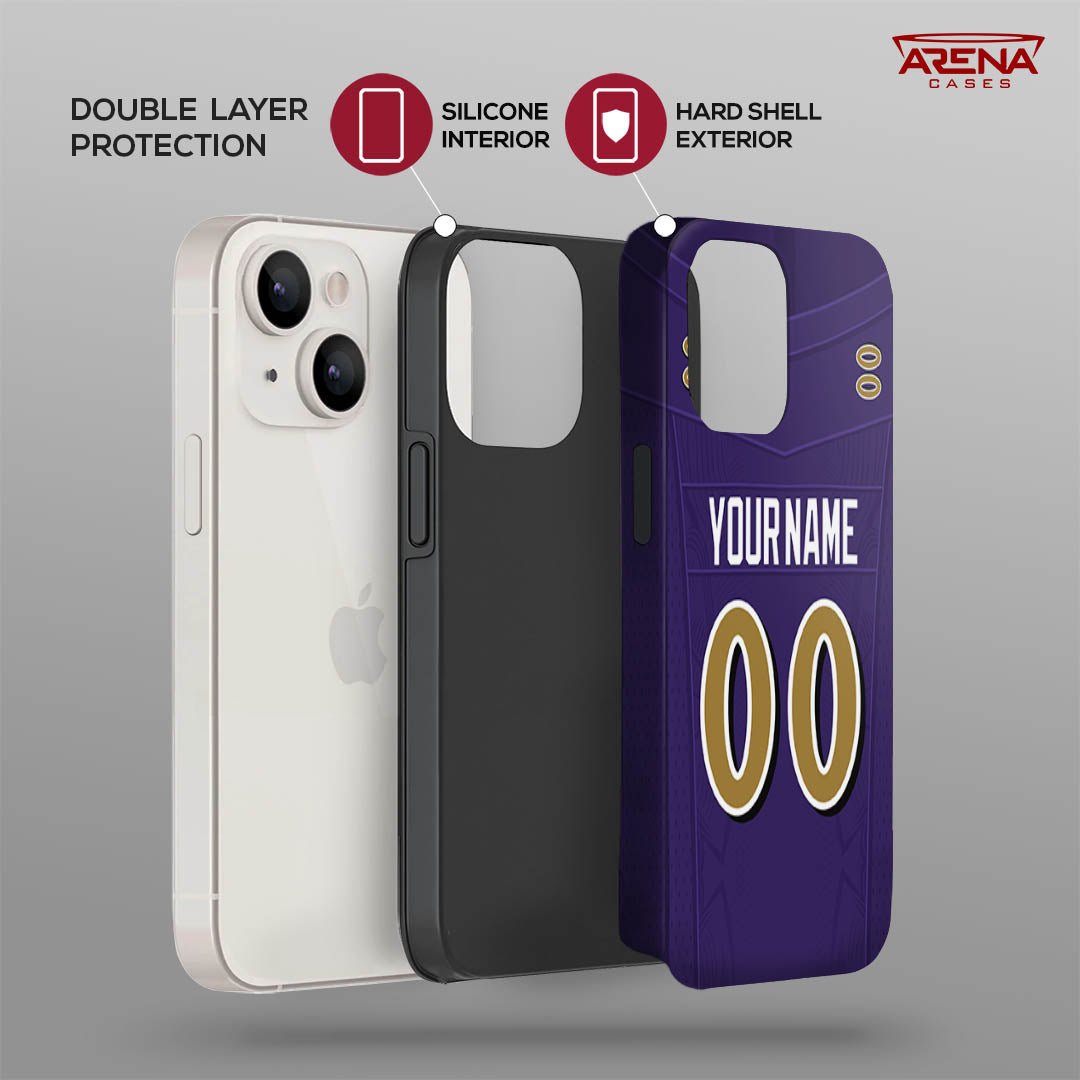 Baltimore Purple - Football Colors 23 - Arena Cases