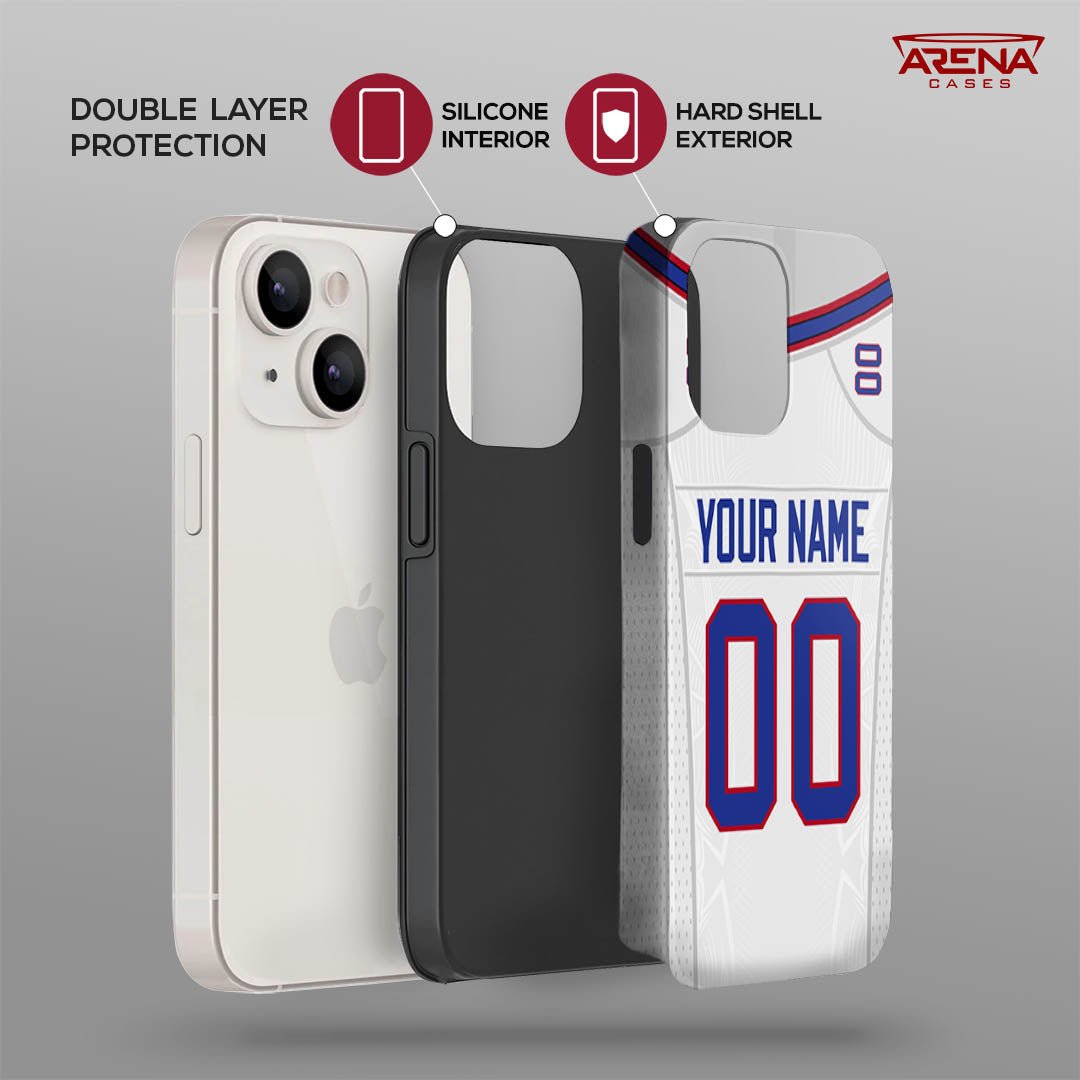 Buffalo White - Football Colors 23 - Arena Cases