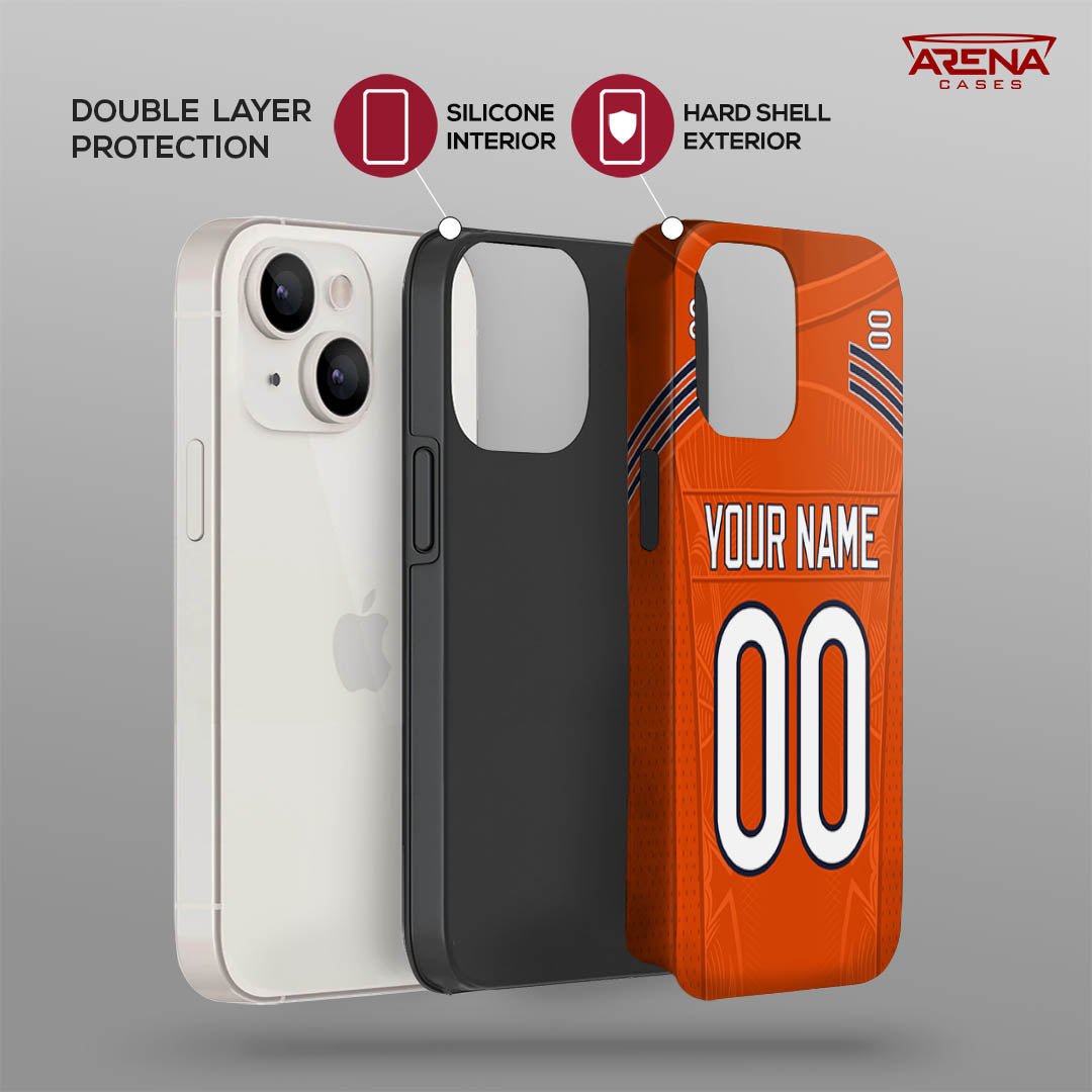 Chicago Orange - Football Colors 23 - Arena Cases