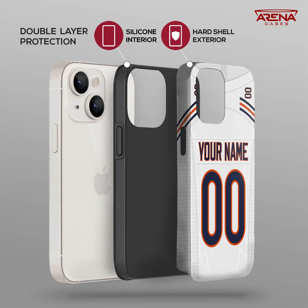 Chicago White - Football Colors 23 - Arena Cases