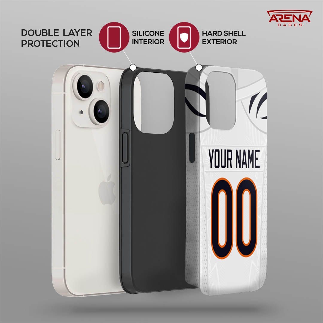 Cincinnati White - Football Colors 23 - Arena Cases