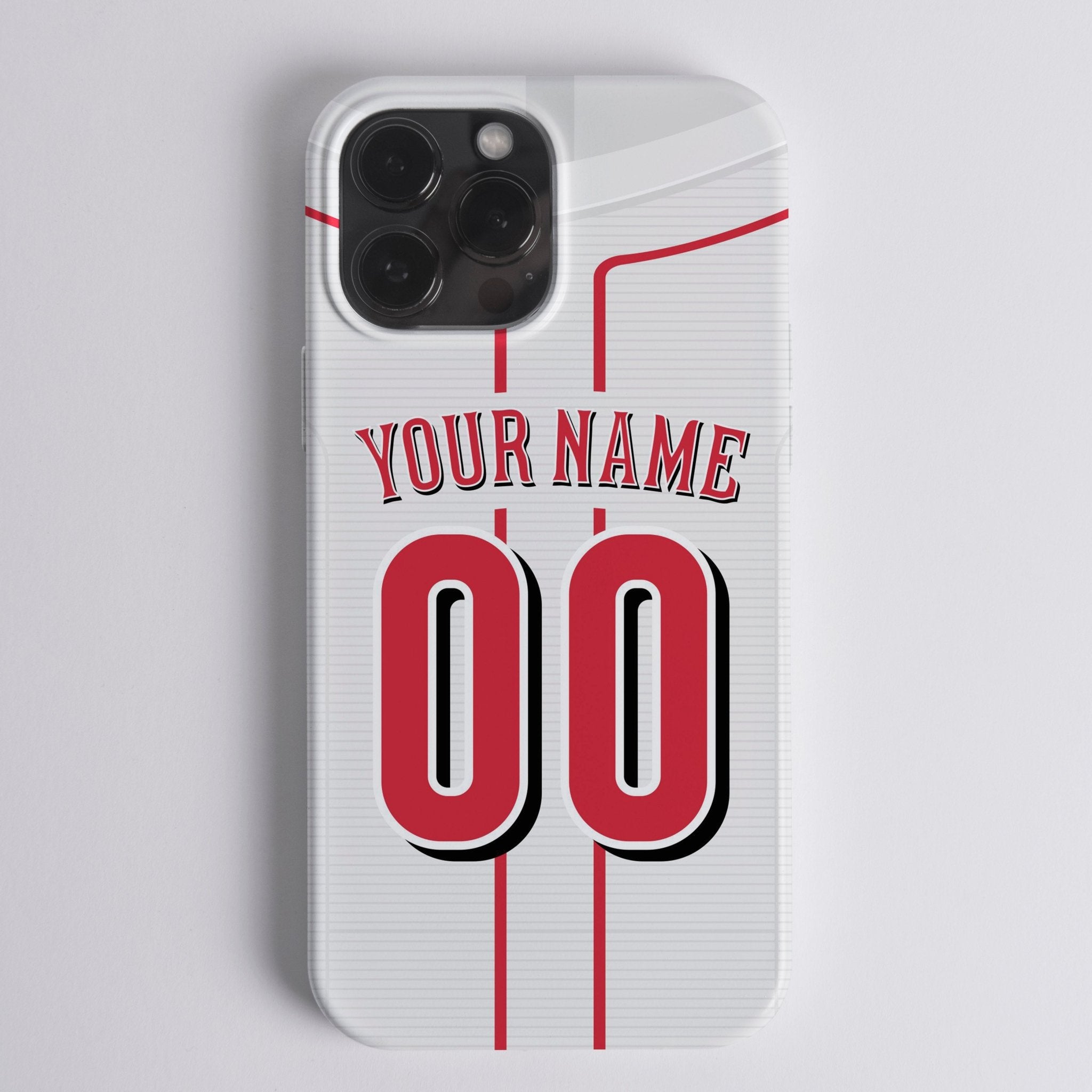Cincinnati White Home - Baseball Colors 23 - Arena Cases