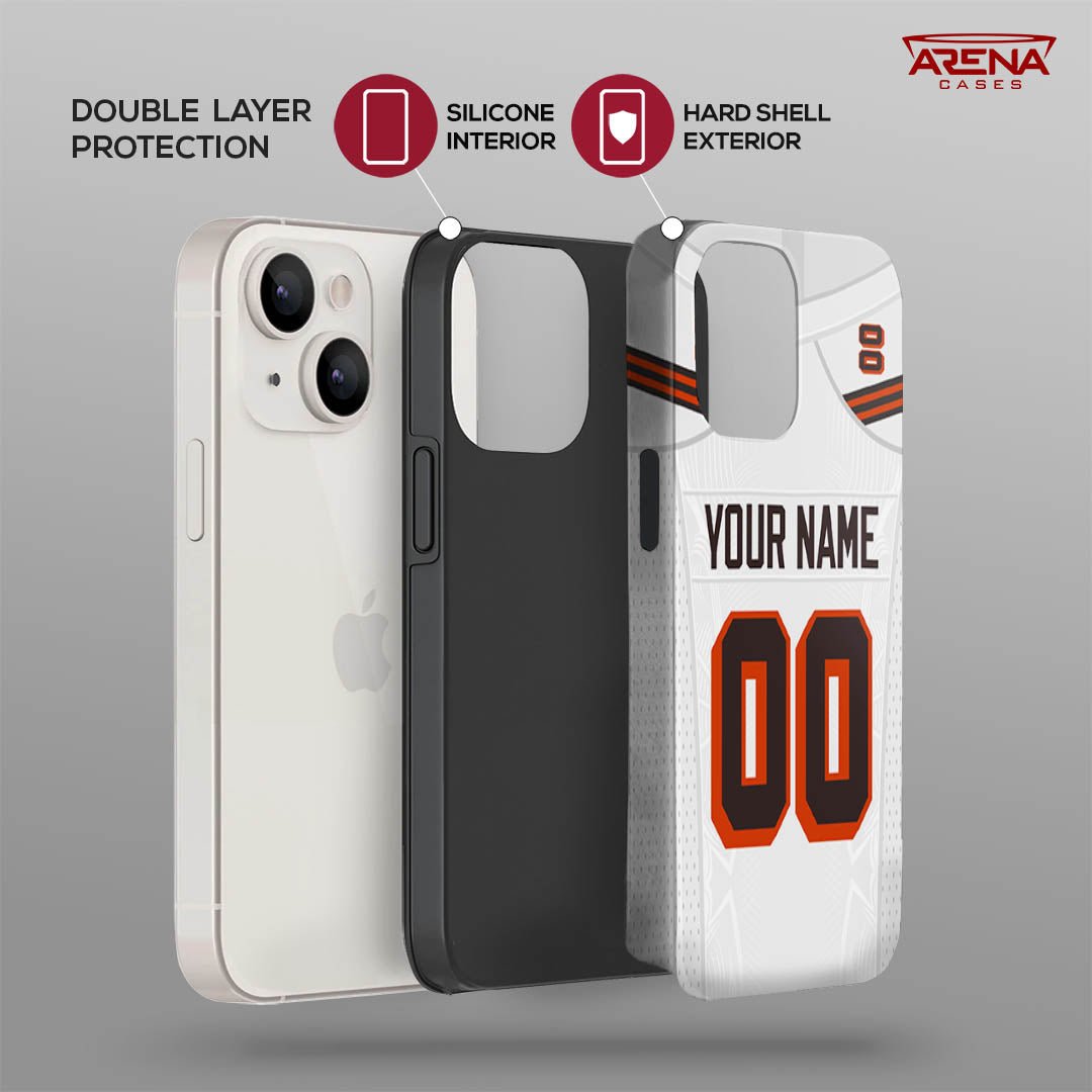 Cleveland White - Football Colors 23 - Arena Cases