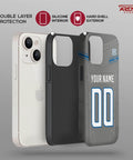 Detroit Gray - Football Colors 23 - Arena Cases