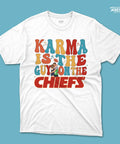 Karma is the guy on the Chiefs - Arena T-Shirts - Arena Cases