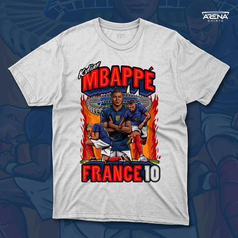 Kylian Mbappé France 10 - Arena T-Shirts - Arena Cases