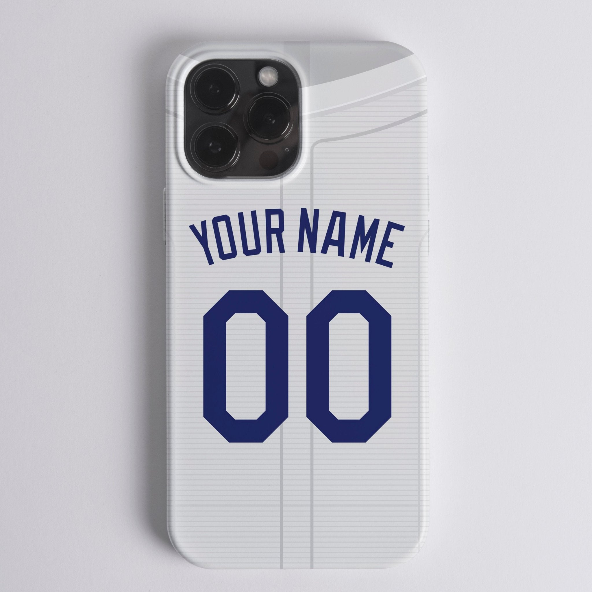 Los Angeles D White - Baseball Colors 23 - Arena Cases