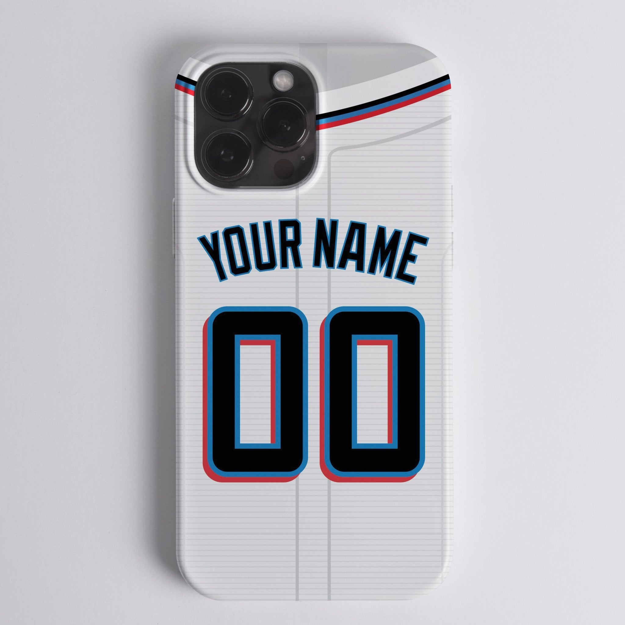 Miami White Home - Baseball Colors 23 - Arena Cases