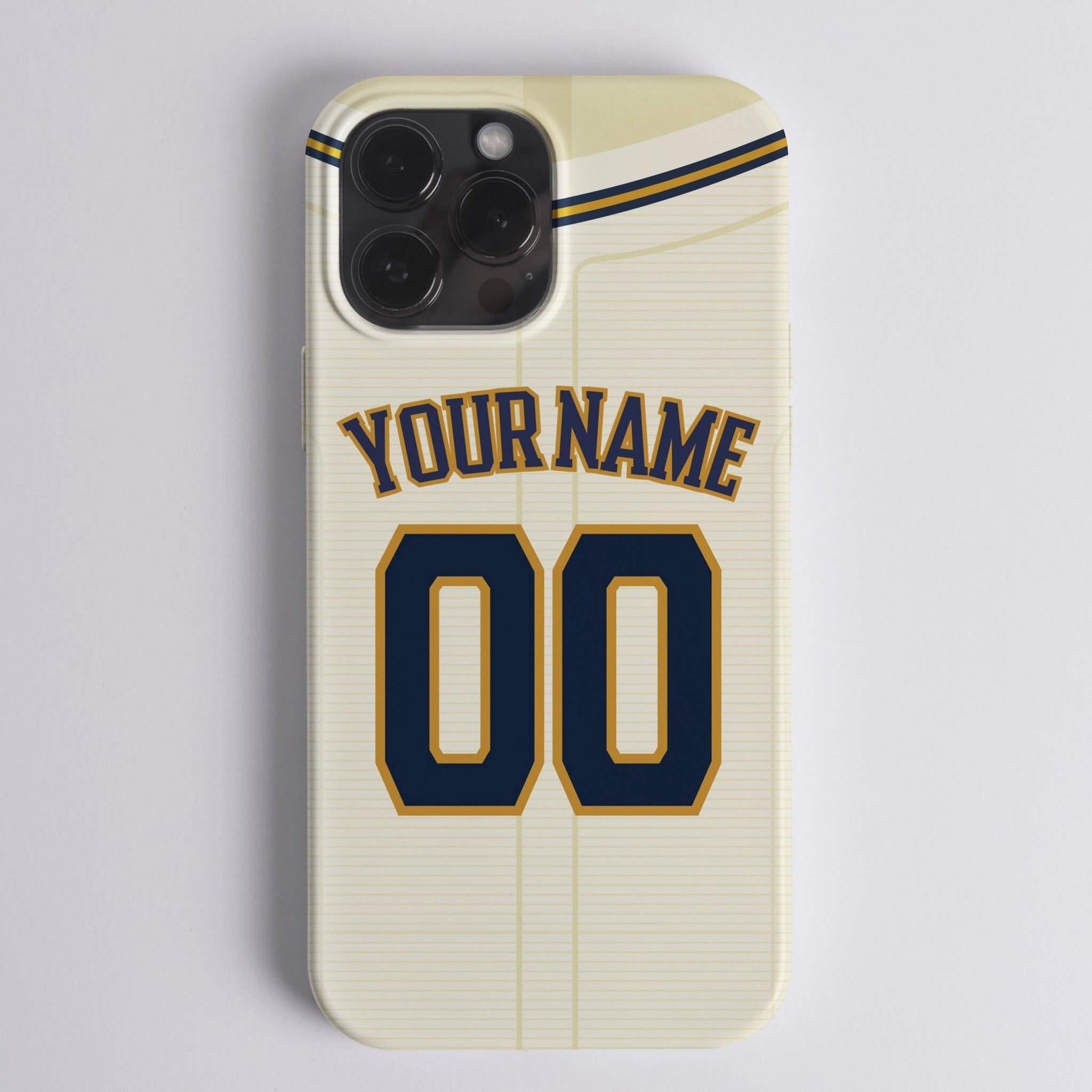 Milwaukee Cream Home - Baseball Colors 23 - Arena Cases